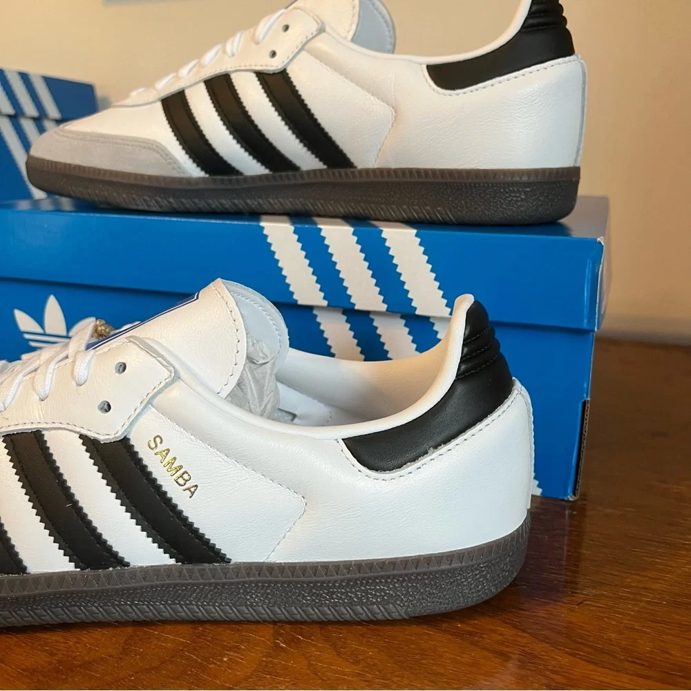 ADIDAS White Samba OG - Picture 4 of 11